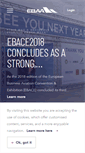 Mobile Screenshot of ebaa.org